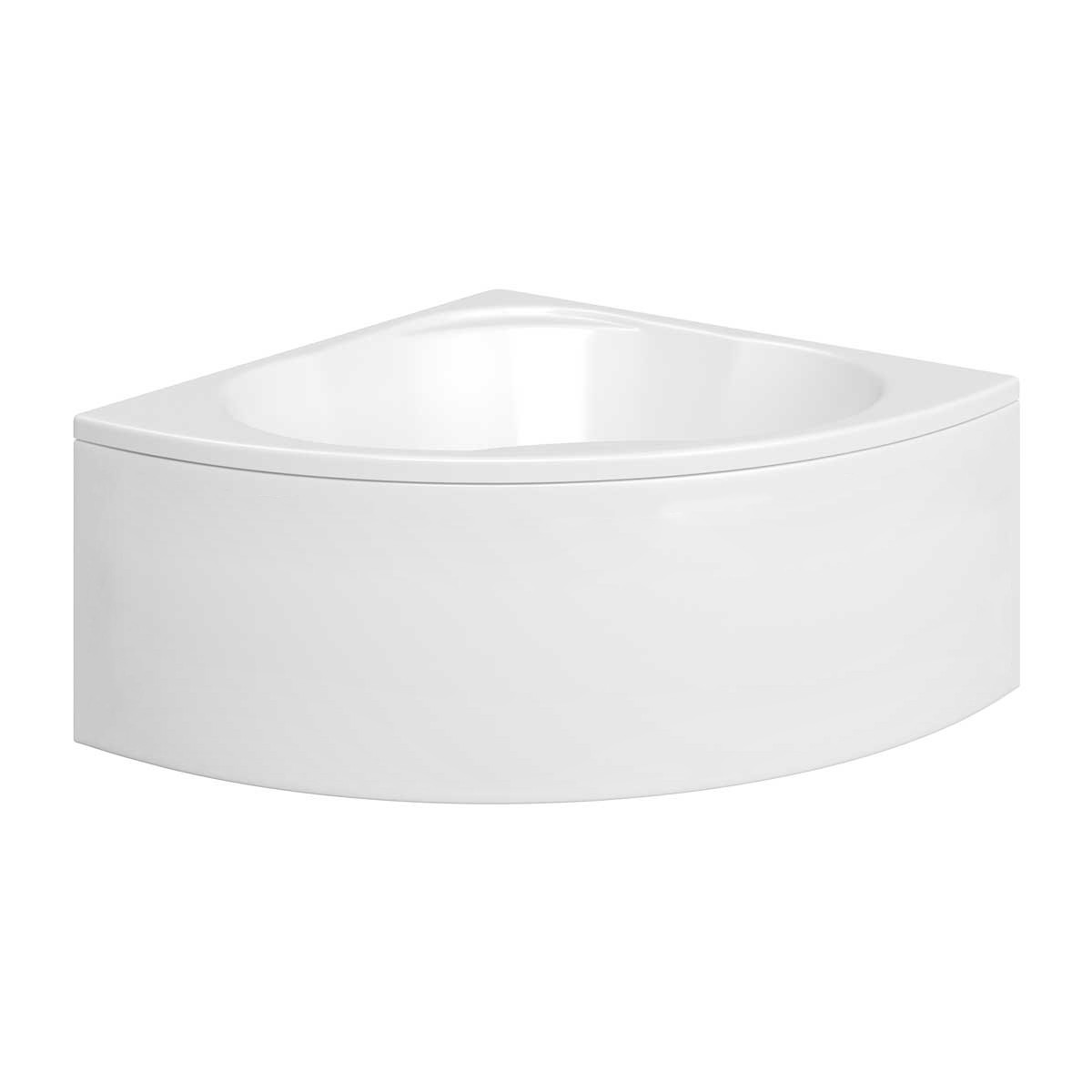 Trojancast Laguna Corner Bath & Panel 1350x1350mm