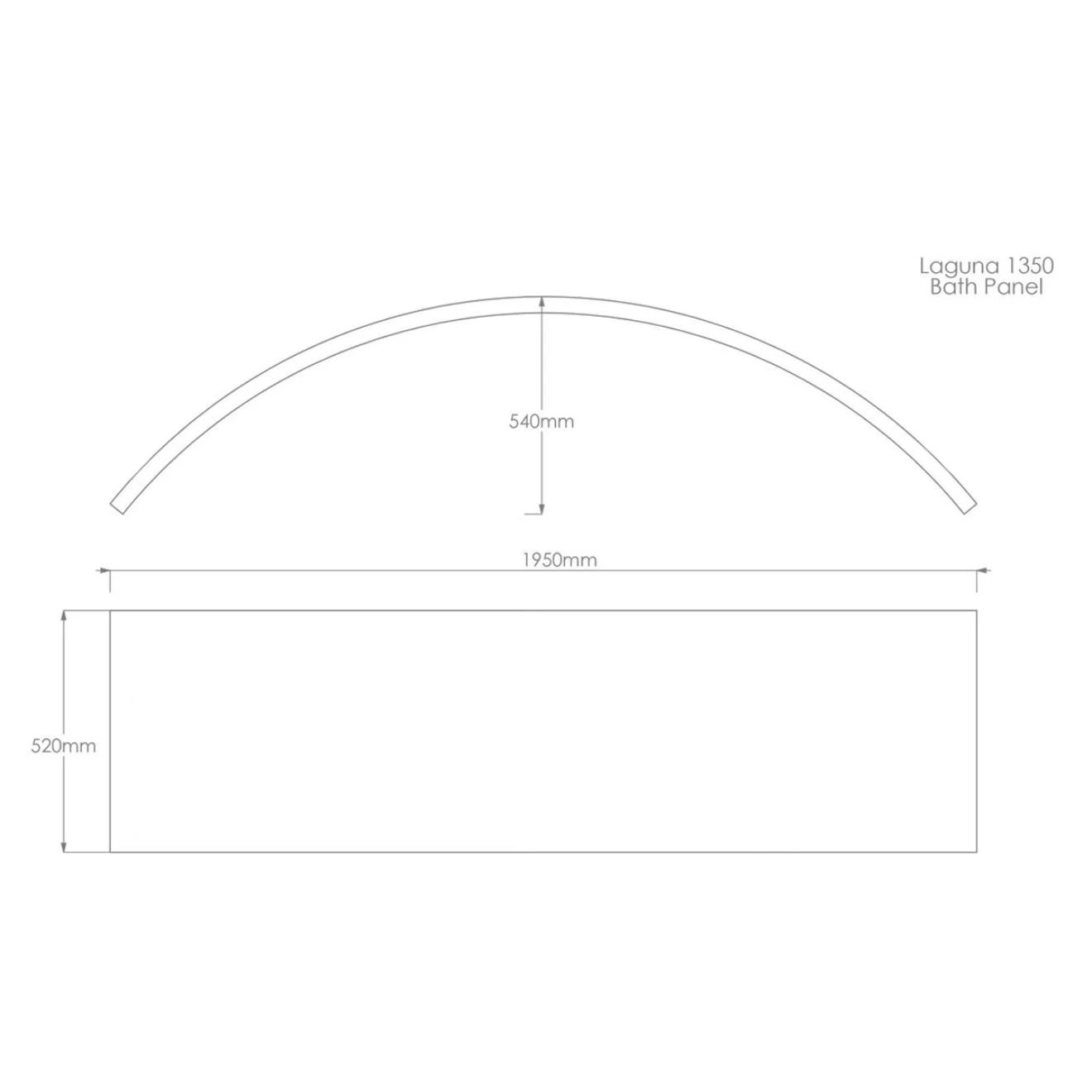 Trojan Laguna Corner Bath with 8 Jet Whirlpool System 1350x1350mm