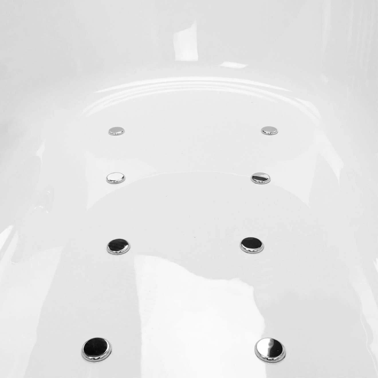 Trojan Solarna Single Ended Bath with 12 Jet Airspa System 1800x800mm