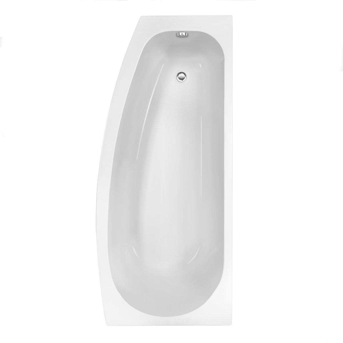 Trojan Space Saver Bath with Panel & Screen 1690x690x500mm Left Hand