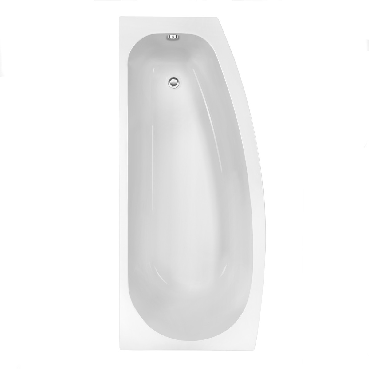 Trojan Space Saver Bath with Panel & Screen 1690x690x500mm Right Hand