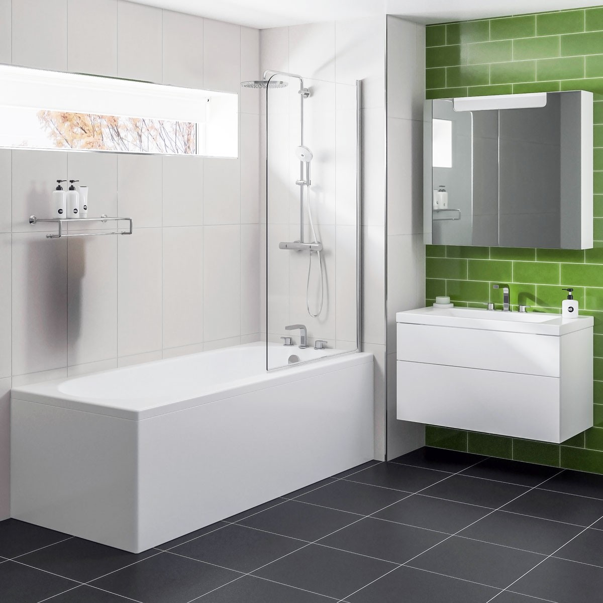 Trojancast Cascade Single Ended Bath 1700x750mm