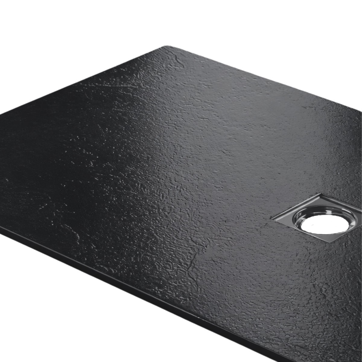 Traymate Slate Shower Tray Black 1600x800mm
