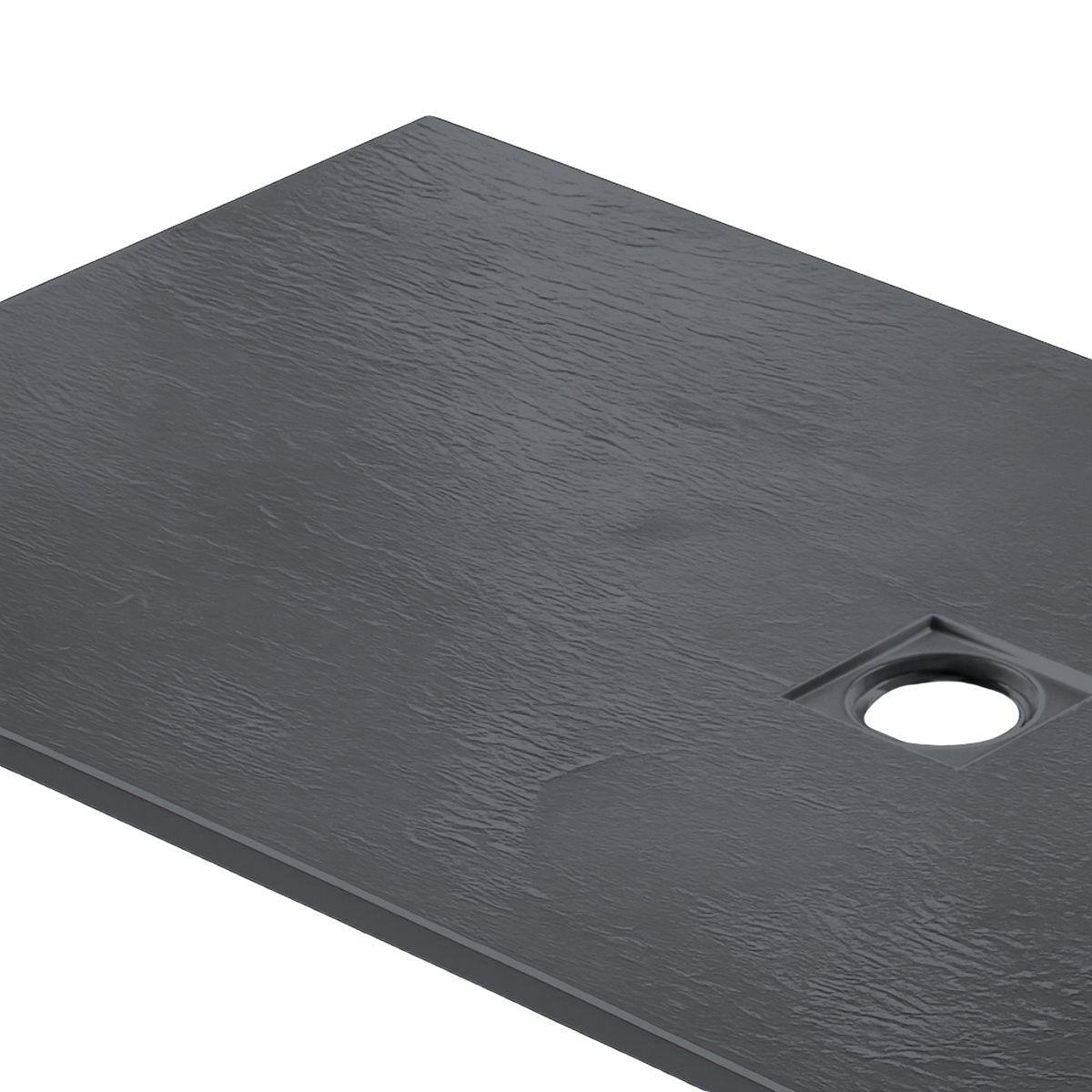 Traymate Slate Shower Tray Grey 1600x900mm