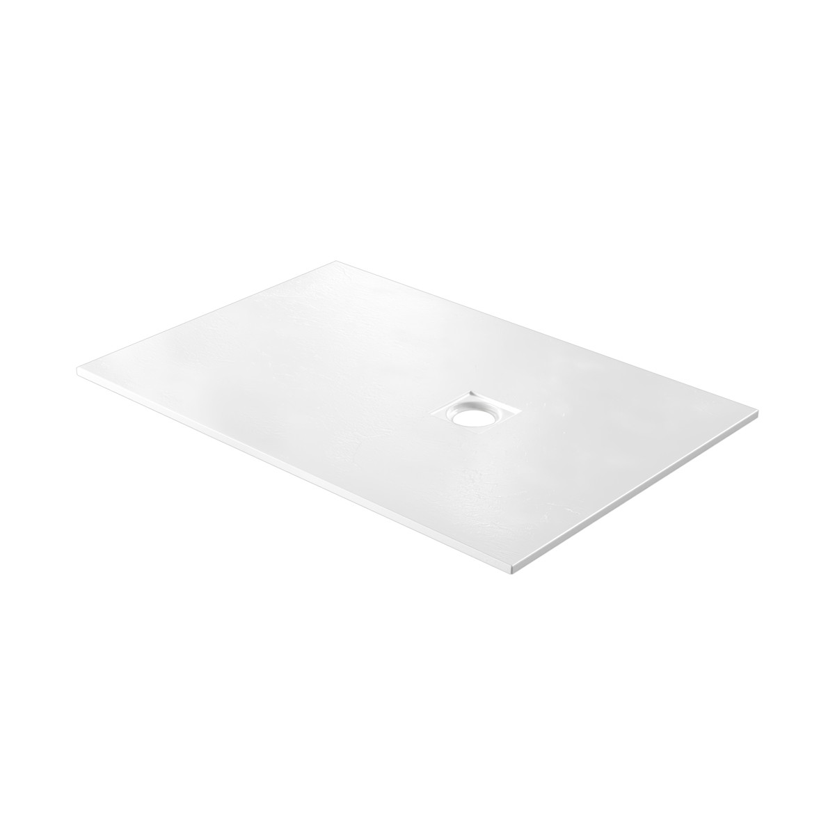Traymate Slate Shower Tray White 1200x800mm