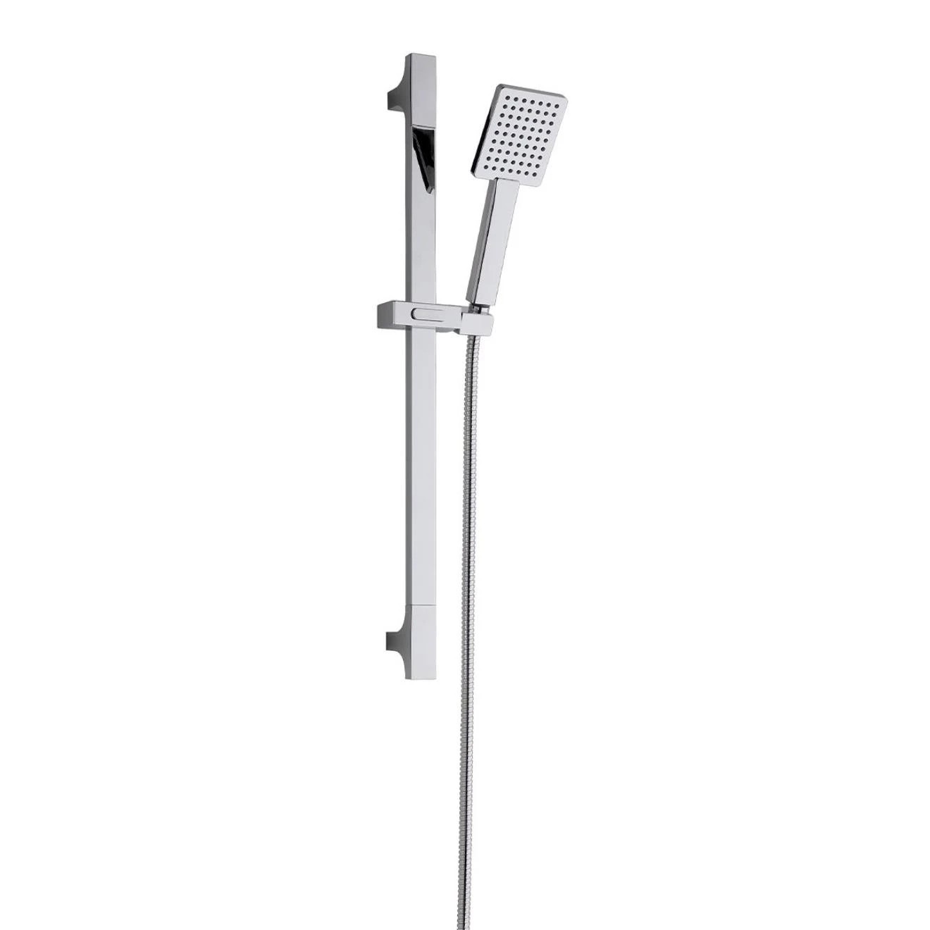 Cube Chrome Slide Rail with Handset