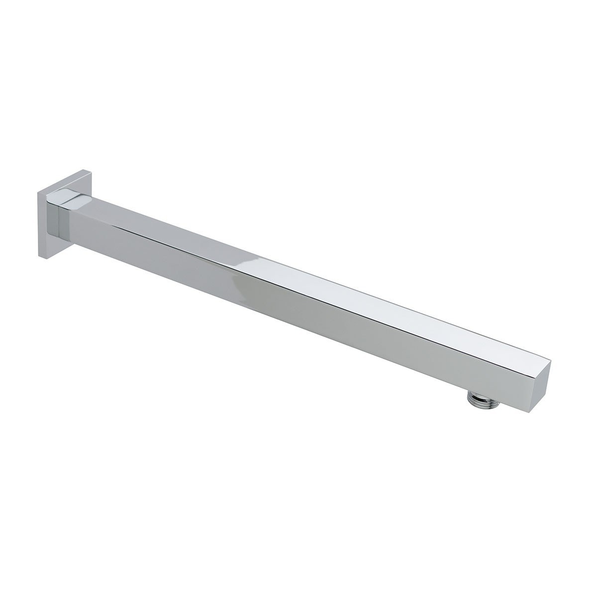Cube Chrome Wall Shower Arm