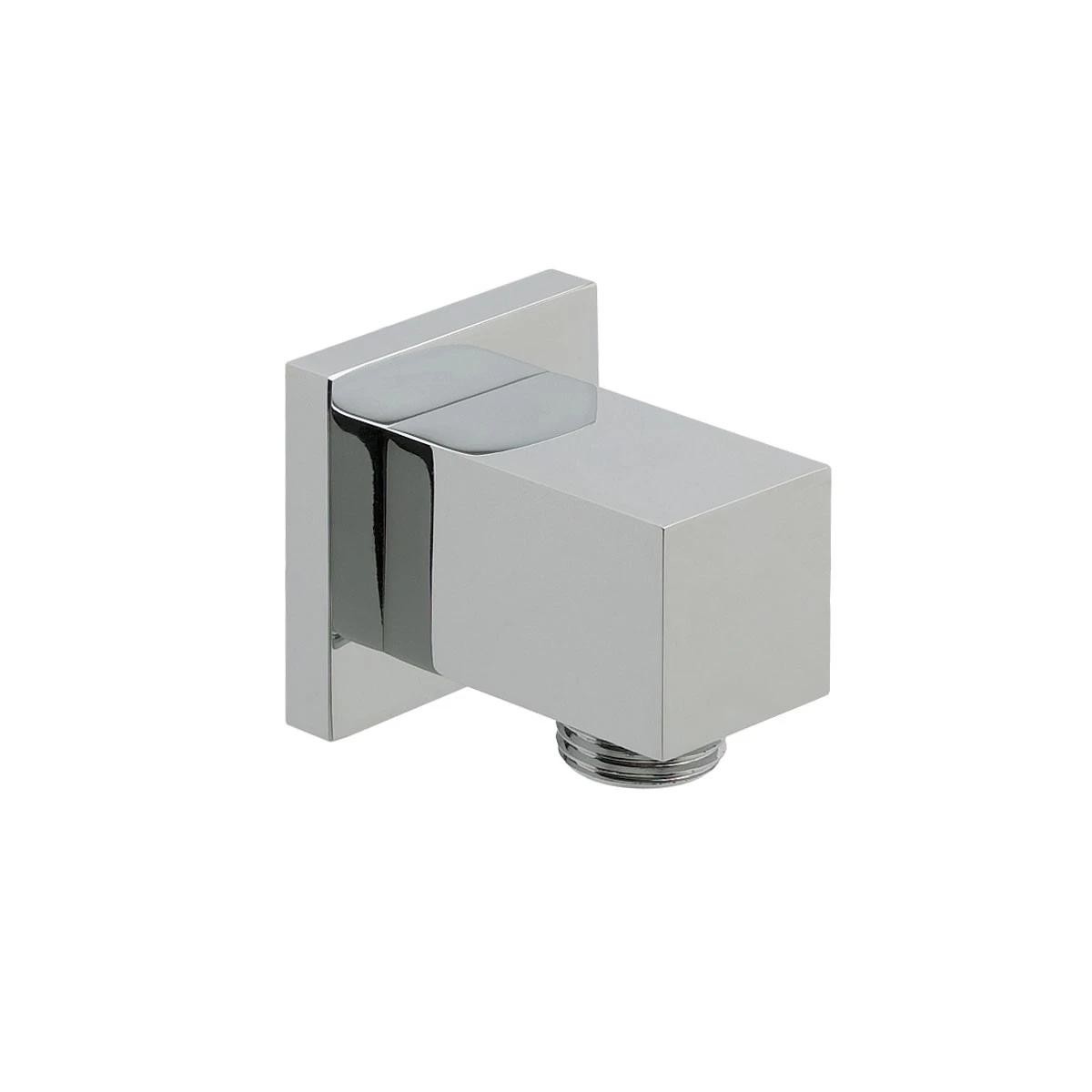 Cube Chrome Single Function Concealed Thermostatic Shower with Slide Rail & Handset