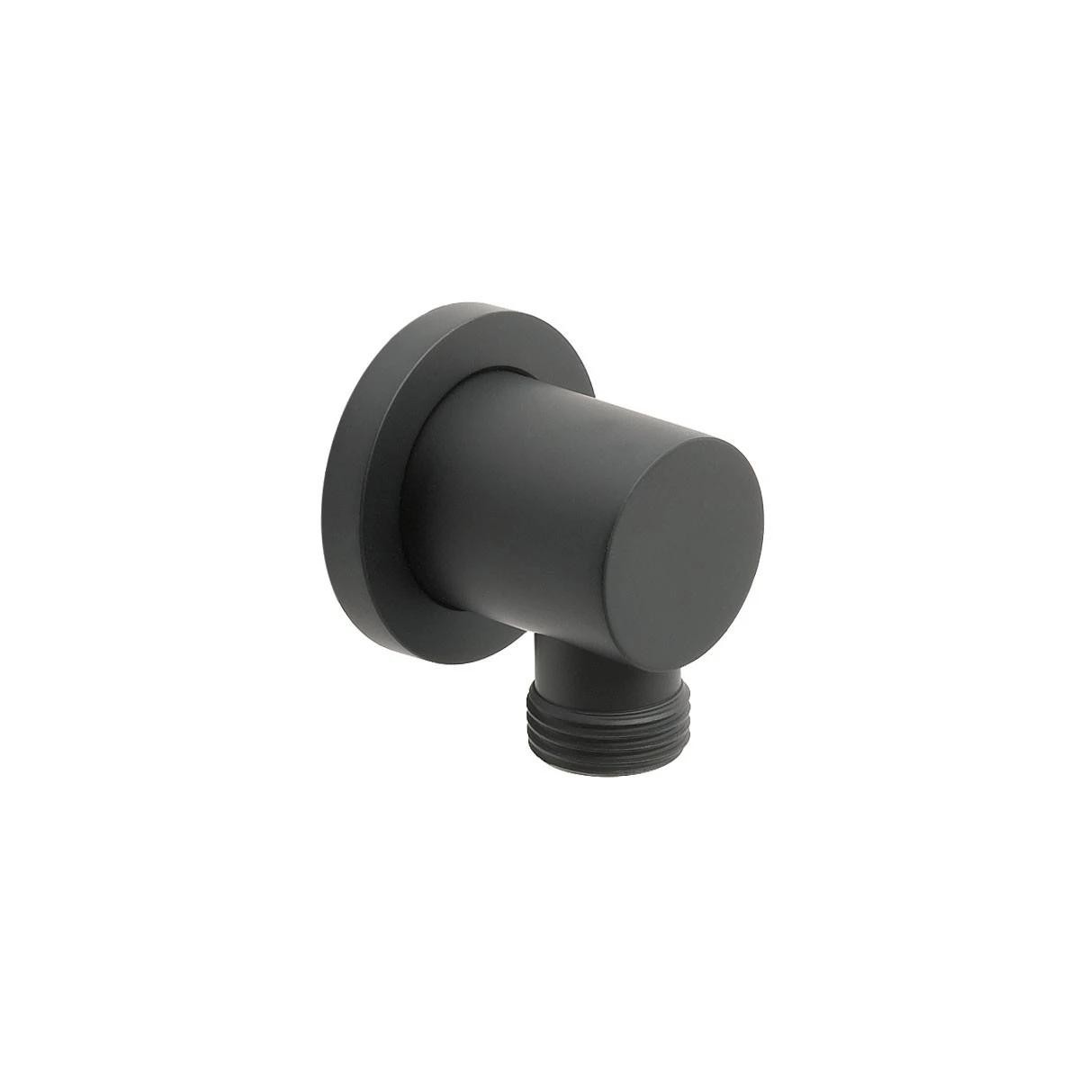 Cube Matt Black Single Function Concealed Thermostatic Shower with Slide Rail & Handset