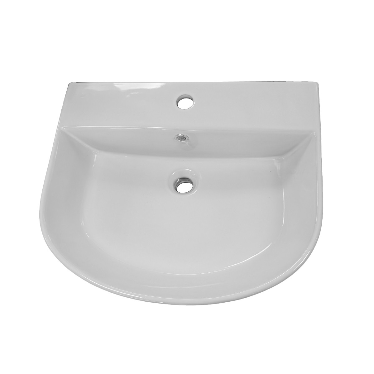 Surrey Semi Recessed Basin 560x470mm