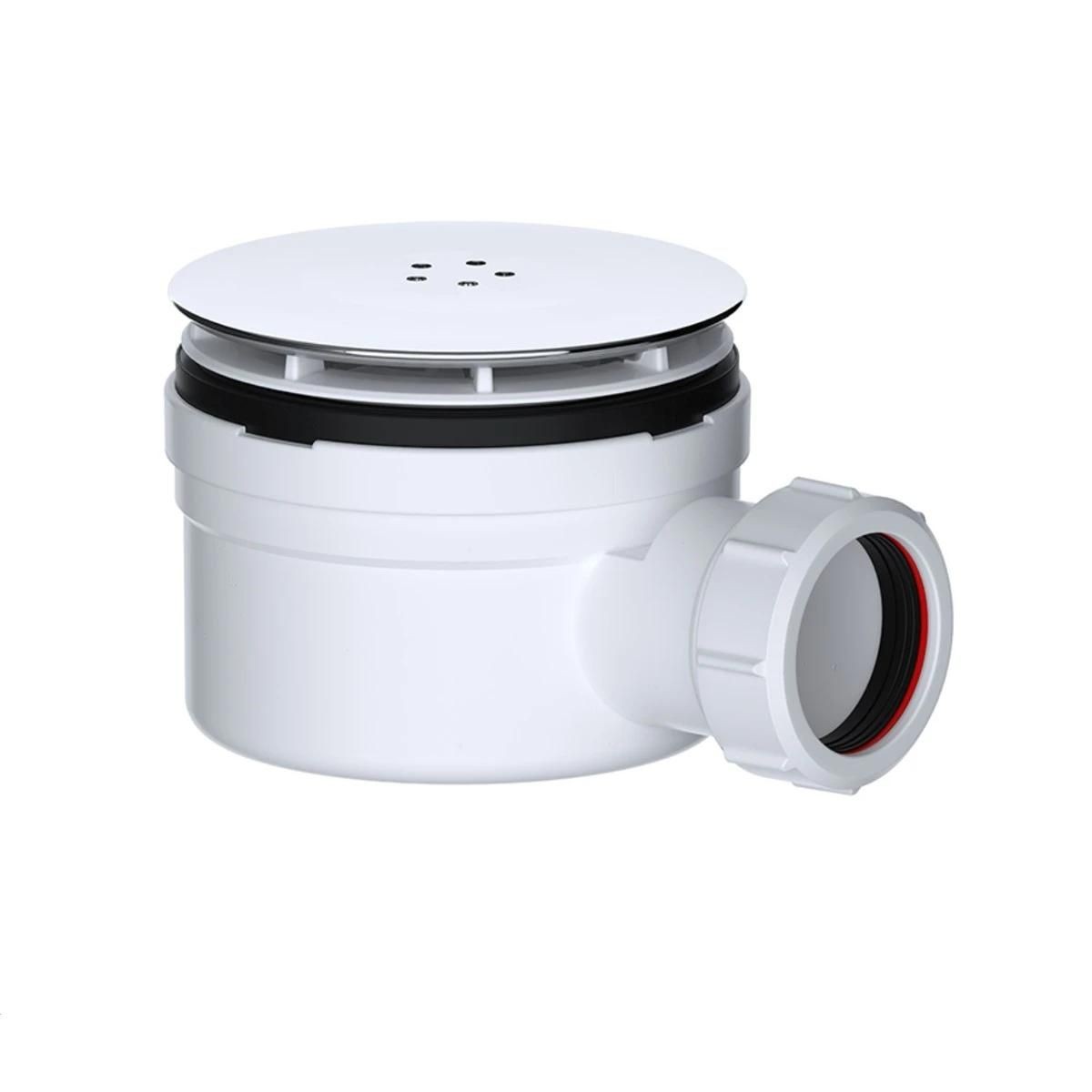 Chrome 90mm Shower Waste & Trap